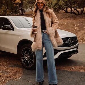 Vici Kyleen Super Stretch Pintuck Flare Jean